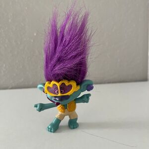 Trolls Movie Branch Action‎ Figure Purple Hair Teal Character Toy Collectible